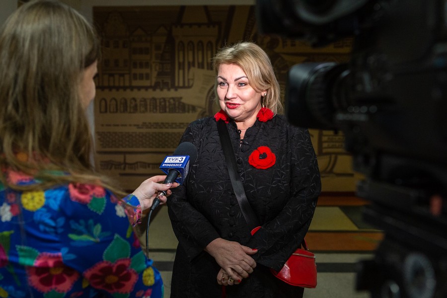 Dyktando w Urzędzie Marszałkowskim, 16 lutego 2023, fot. Szymon Zdziebło/tarantoga.pl dla UMWKP