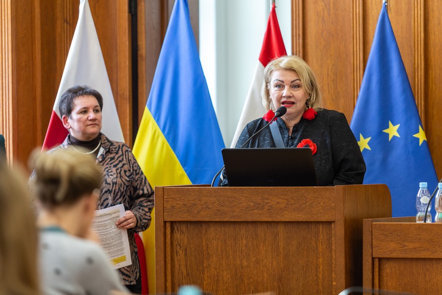 Dyktando w Urzędzie Marszałkowskim, 16 lutego 2023, fot. Szymon Zdziebło/tarantoga.pl dla UMWKP