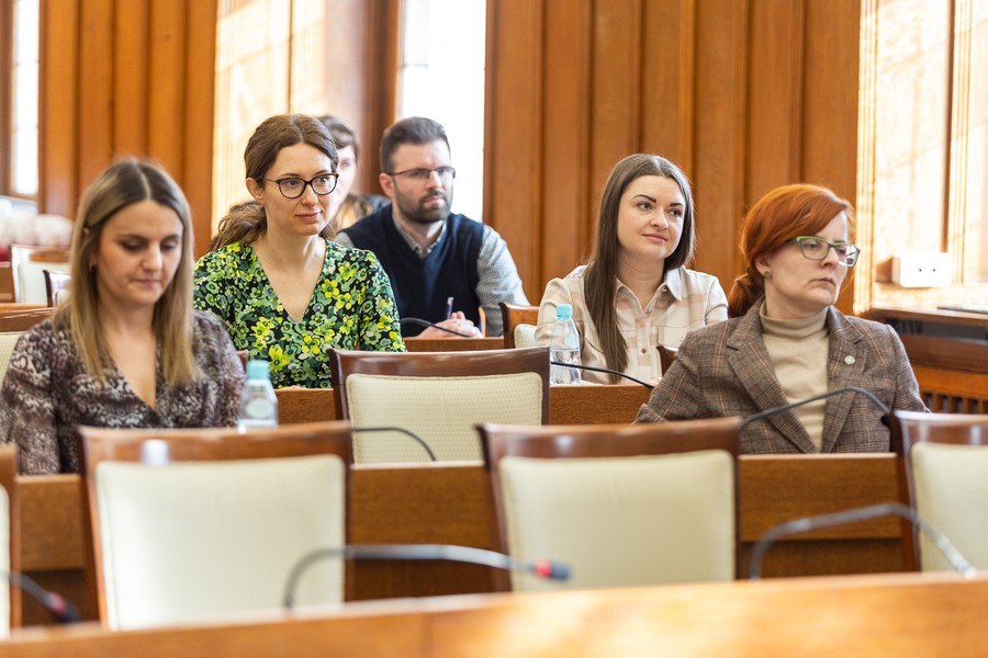 Dyktando w Urzędzie Marszałkowskim, 16 lutego 2023, fot. Szymon Zdziebło/tarantoga.pl dla UMWKP