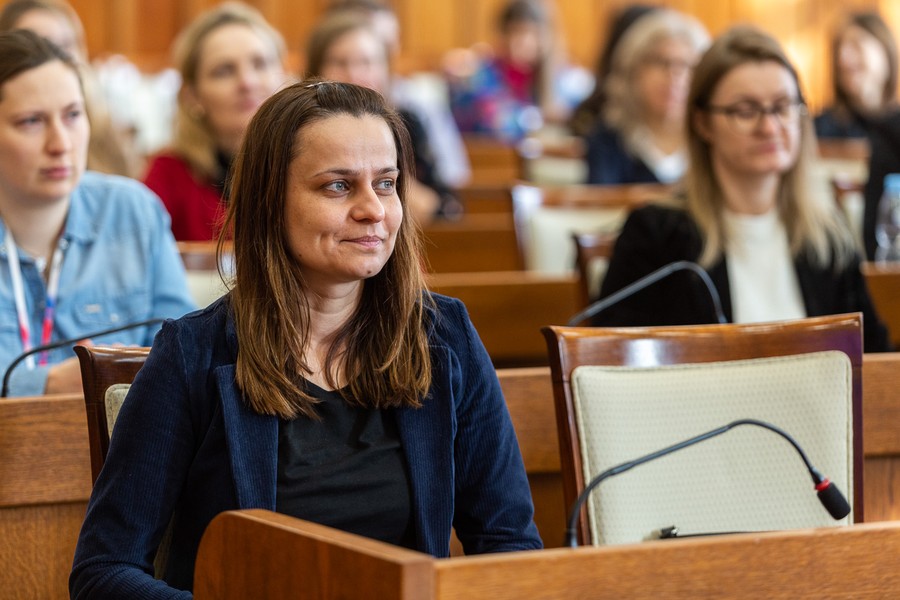 Dyktando w Urzędzie Marszałkowskim, 16 lutego 2023, fot. Szymon Zdziebło/tarantoga.pl dla UMWKP