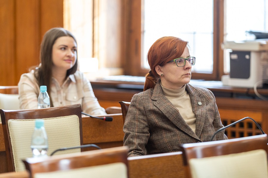 Dyktando w Urzędzie Marszałkowskim, 16 lutego 2023, fot. Szymon Zdziebło/tarantoga.pl dla UMWKP