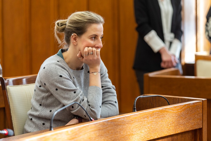 Dyktando w Urzędzie Marszałkowskim, 16 lutego 2023, fot. Szymon Zdziebło/tarantoga.pl dla UMWKP