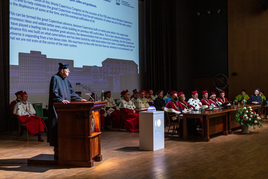 Otwarcie Światowego Kongresu Kopernikańskiego, fot. Szymon Zdziebło/tarantoga dla UMWKP