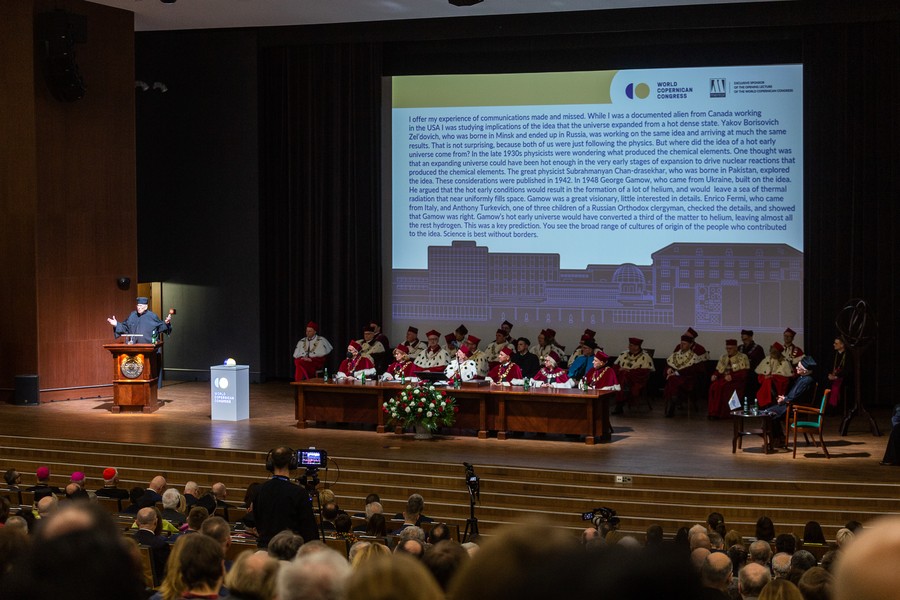 Otwarcie Światowego Kongresu Kopernikańskiego, fot. Szymon Zdziebło/tarantoga dla UMWKP