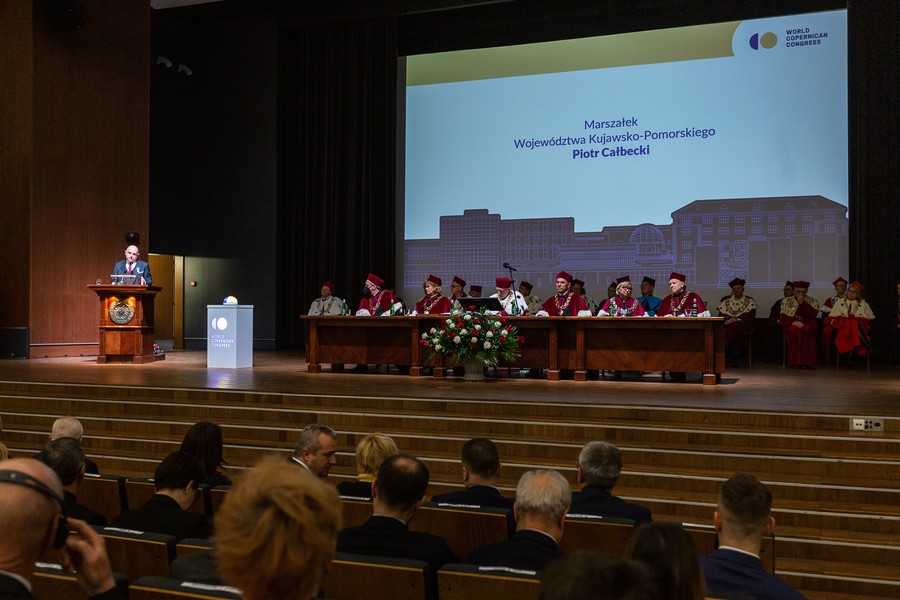 Otwarcie Światowego Kongresu Kopernikańskiego, fot. Szymon Zdziebło/tarantoga dla UMWKP