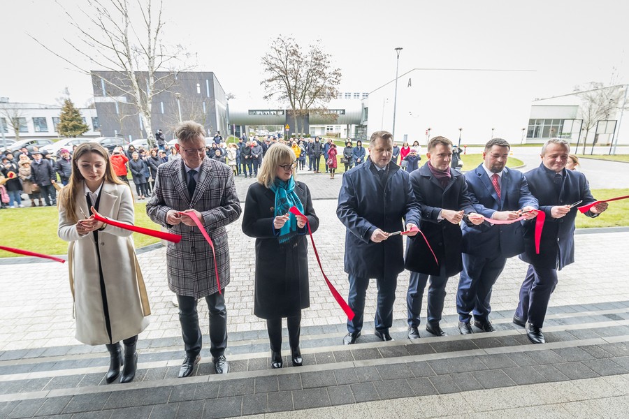 Ceremonia otwarcia nowego budynku dydaktycznego Politechniki Bydgoskiej, fot. Tomasz Czachorowski dla UMWKP