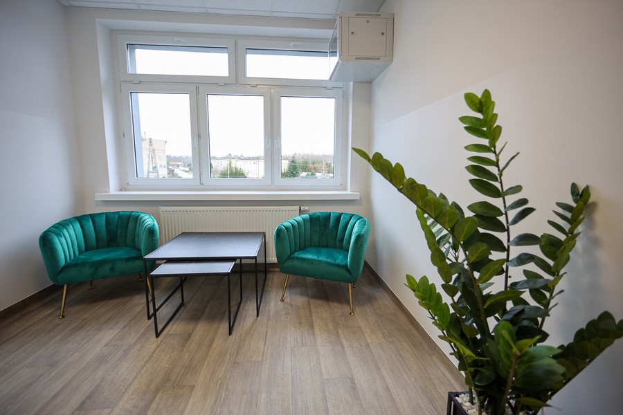 Otwarcie inkubatora przedsiębiorczości w Sokołowie, fot. Mikołaj Kuras dla UMWKP