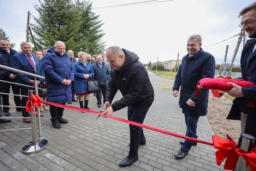 Otwarcie inkubatora przedsiębiorczości w Sokołowie, fot. Mikołaj Kuras dla UMWKP