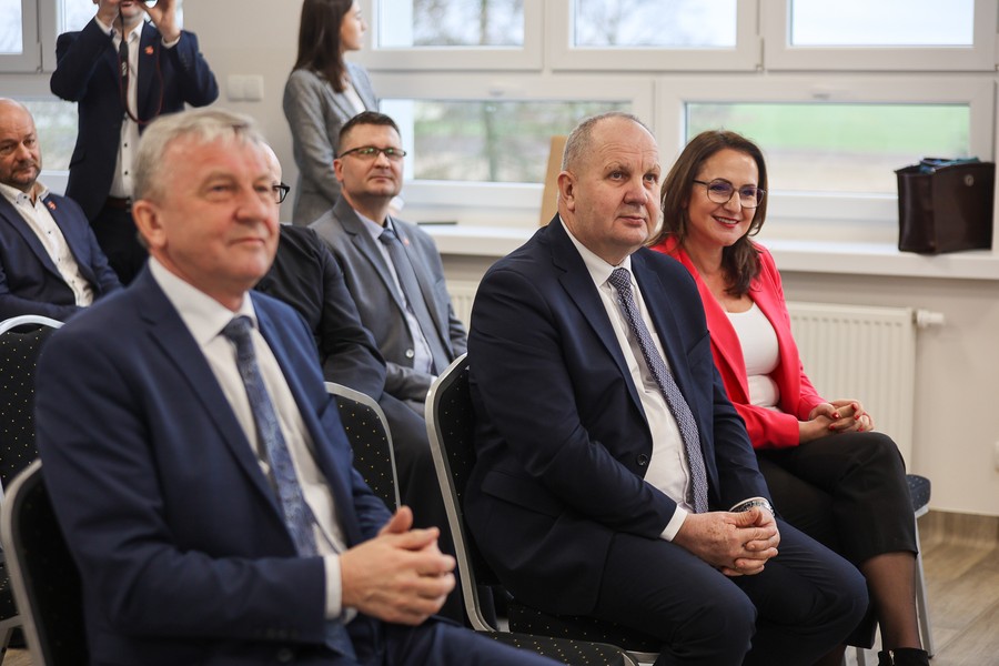 Otwarcie inkubatora przedsiębiorczości w Sokołowie, fot. Mikołaj Kuras dla UMWKP