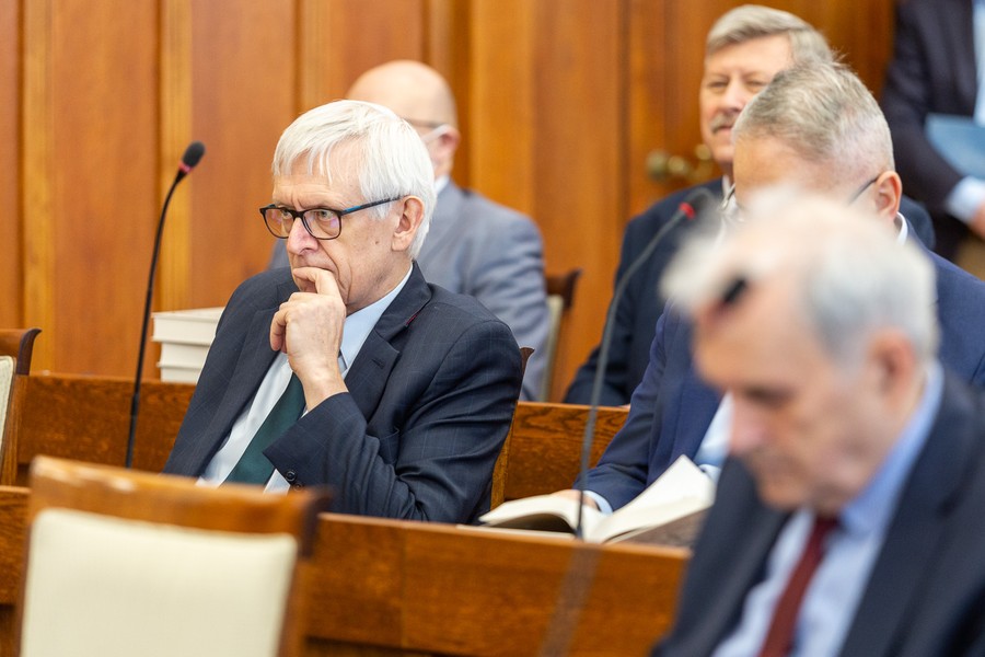 Sesja sejmiku województwa, 27 lutego 2023, fot. Szymon Zdzieblo/tarantoga.pl dla UMWKP