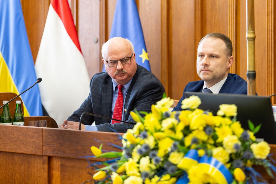 Sesja sejmiku województwa, 27 lutego 2023, fot. Szymon Zdzieblo/tarantoga.pl dla UMWKP