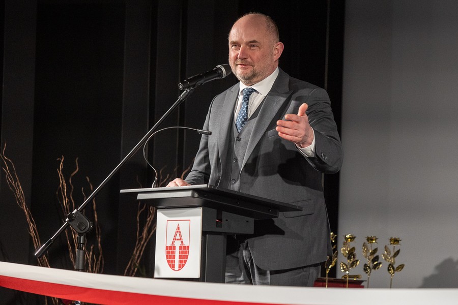 Otwarcie sali kinowo-widowiskowej w Aleksandrowie Kujawskim. Fot. Mikołaj Kuras dla UMWKP