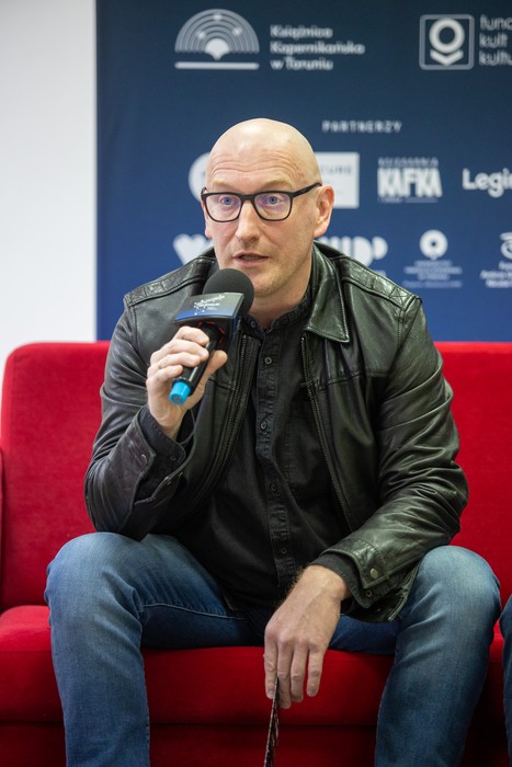 Konferencja prasowa w Książnicy Kopernikańskiej, Kryminalny Debiut Roku 2022, fot. Mikołaj Kuras dla UMWKP