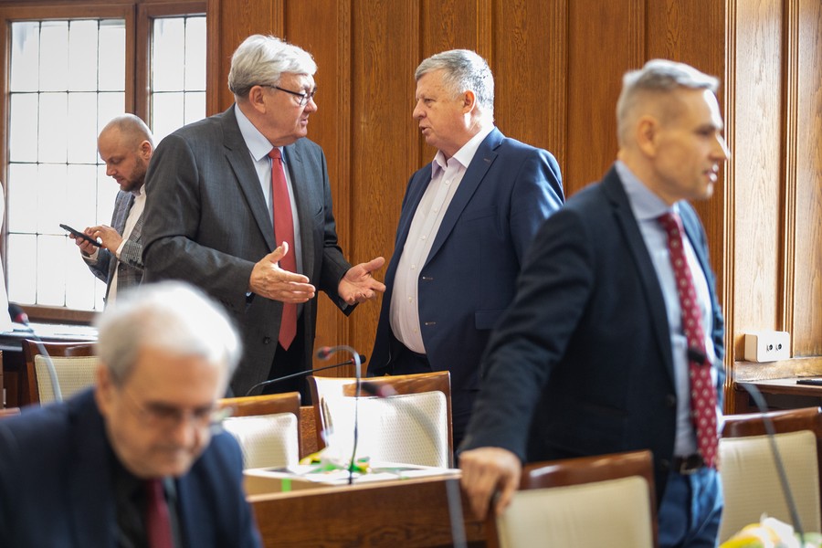 Sesja sejmiku województwa 27.03.23, fot. Szymon Zdziebło/tarantoga.pl dla UMWKP