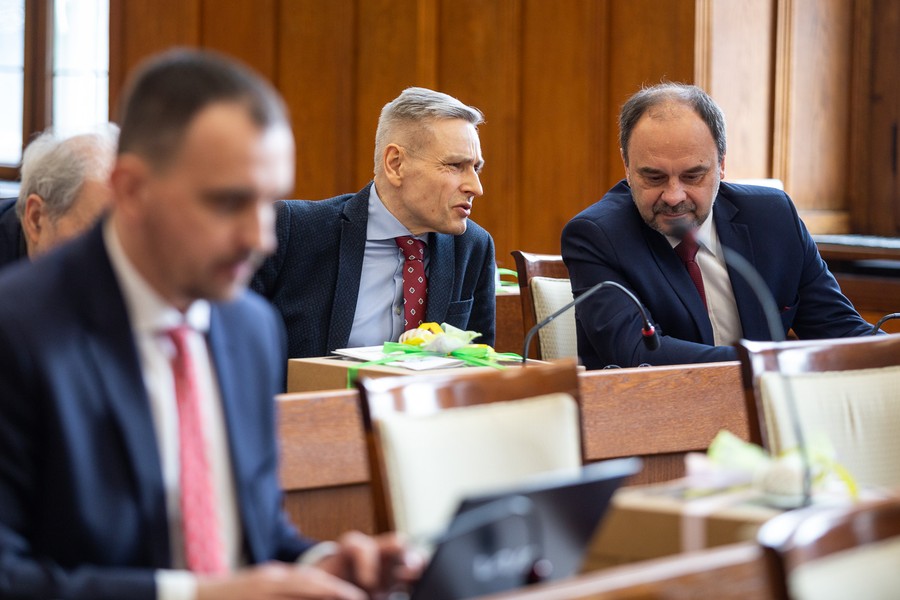 Sesja sejmiku województwa 27.03.23, fot. Szymon Zdziebło/tarantoga.pl dla UMWKP