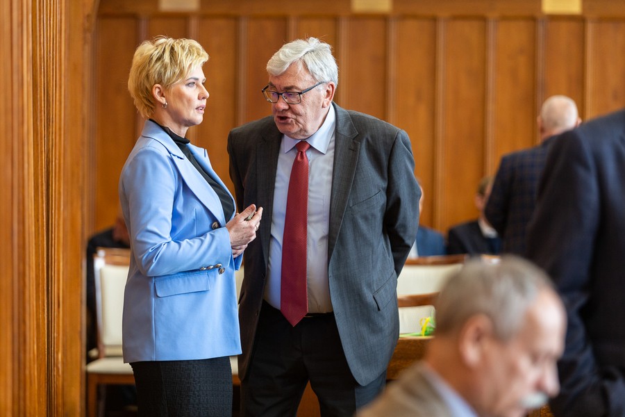 Sesja sejmiku województwa 27.03.23, fot. Szymon Zdziebło/tarantoga.pl dla UMWKP