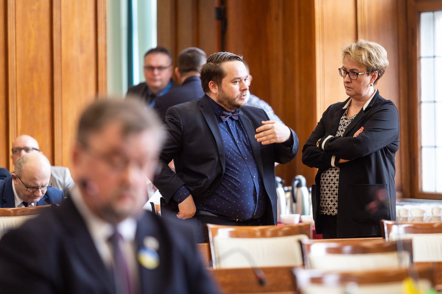 Sesja sejmiku województwa 27.03.23, fot. Szymon Zdziebło/tarantoga.pl dla UMWKP