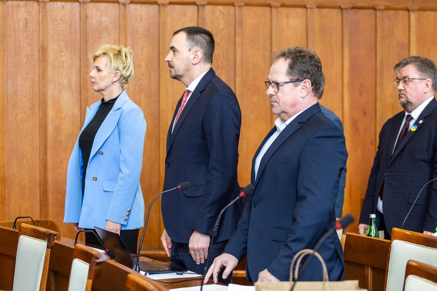 Sesja sejmiku województwa 27.03.23, fot. Szymon Zdziebło/tarantoga.pl dla UMWKP