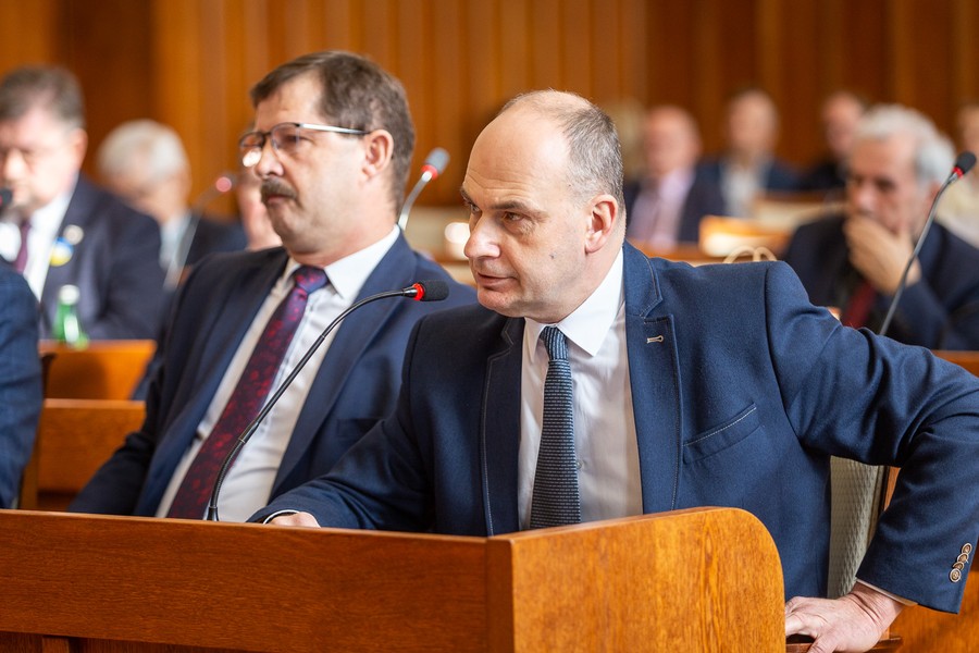 Sesja sejmiku województwa 27.03.23, fot. Szymon Zdziebło/tarantoga.pl dla UMWKP