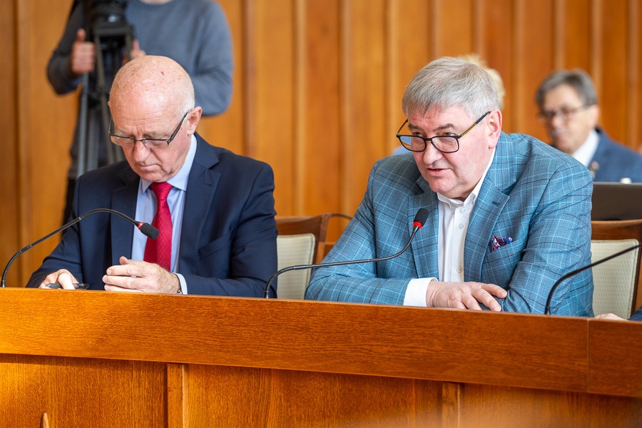 Sesja sejmiku województwa 27.03.23, fot. Szymon Zdziebło/tarantoga.pl dla UMWKP