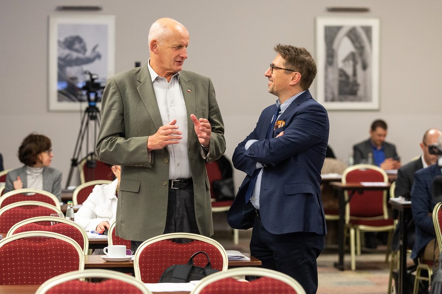 Obrady Komitetu Monitorującego FEdKP 2021-2027, fot. Szymon Zdziebło/tarantoga.pl dla UMWKP