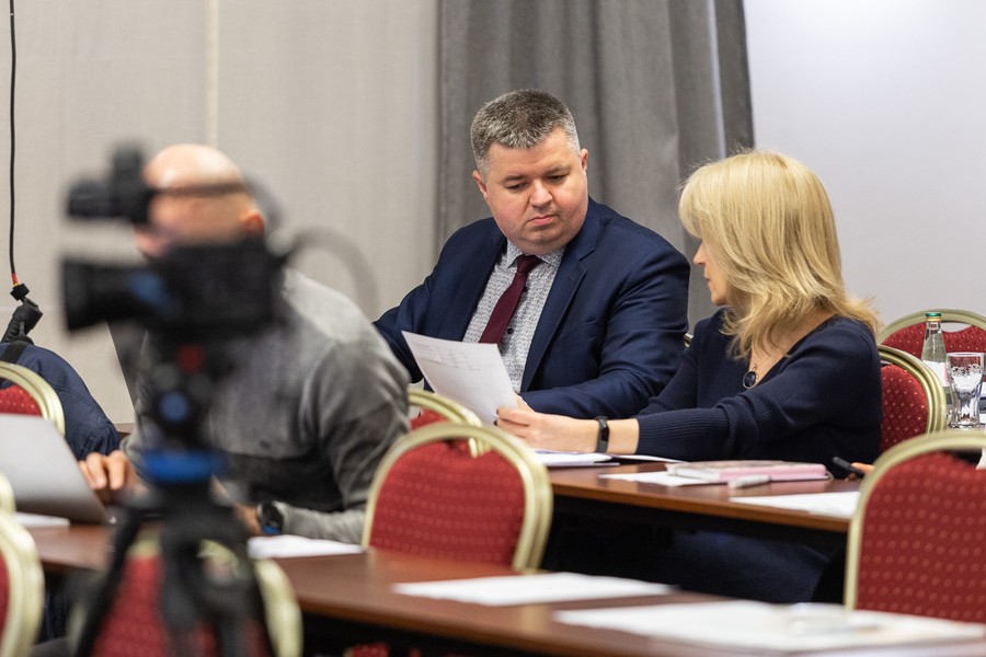 Obrady Komitetu Monitorującego FEdKP 2021-2027, fot. Szymon Zdziebło/tarantoga.pl dla UMWKP