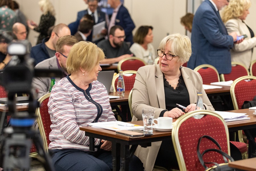 Obrady Komitetu Monitorującego FEdKP 2021-2027, fot. Szymon Zdziebło/tarantoga.pl dla UMWKP