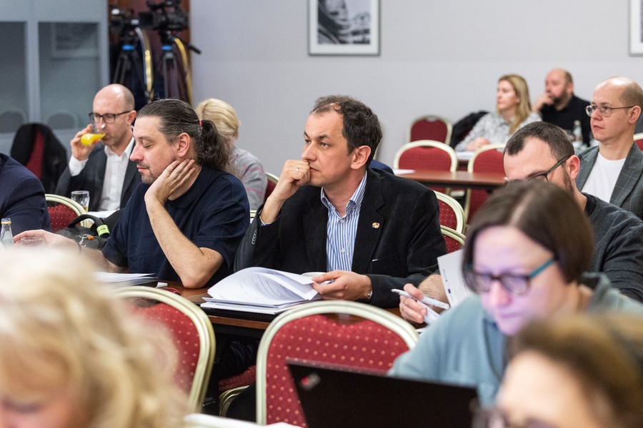 Obrady Komitetu Monitorującego FEdKP 2021-2027, fot. Szymon Zdziebło/tarantoga.pl dla UMWKP