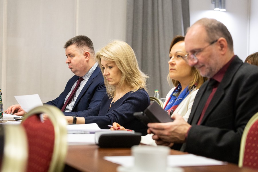 Obrady Komitetu Monitorującego FEdKP 2021-2027, fot. Szymon Zdziebło/tarantoga.pl dla UMWKP