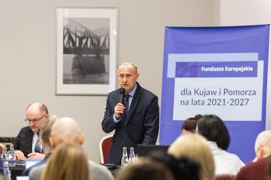 Obrady Komitetu Monitorującego FEdKP 2021-2027, fot. Szymon Zdziebło/tarantoga.pl dla UMWKP