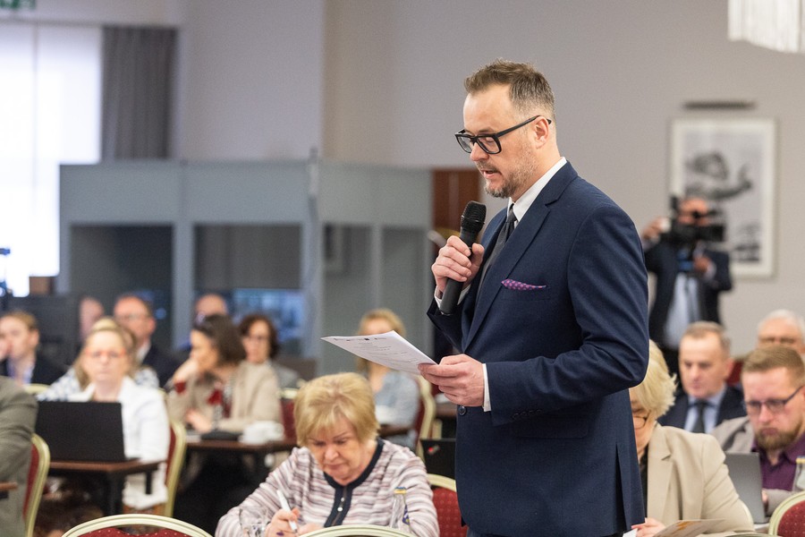 Obrady Komitetu Monitorującego FEdKP 2021-2027, fot. Szymon Zdziebło/tarantoga.pl dla UMWKP