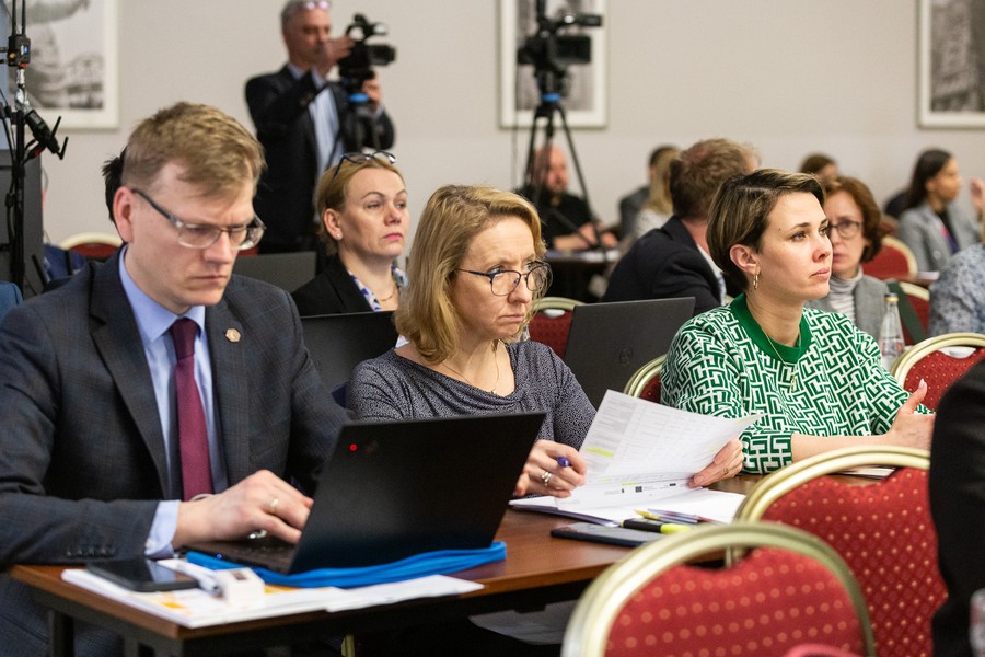 Obrady Komitetu Monitorującego FEdKP 2021-2027, fot. Szymon Zdziebło/tarantoga.pl dla UMWKP