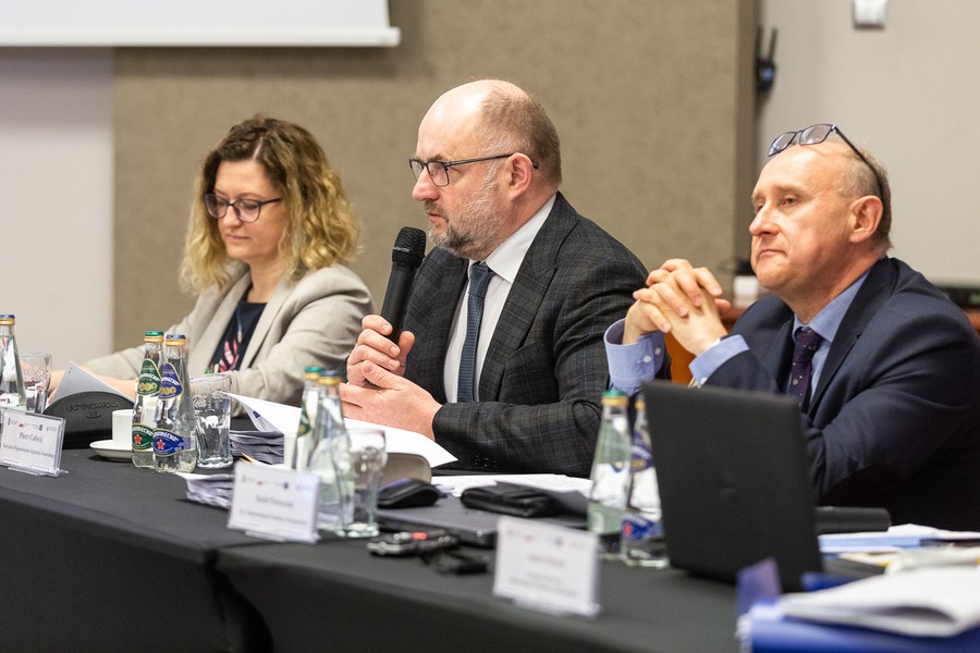 Obrady Komitetu Monitorującego FEdKP 2021-2027, fot. Szymon Zdziebło/tarantoga.pl dla UMWKP