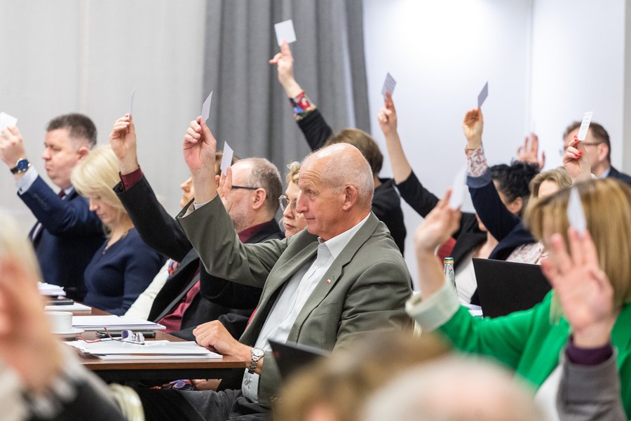 Obrady Komitetu Monitorującego FEdKP 2021-2027, fot. Szymon Zdziebło/tarantoga.pl dla UMWKP