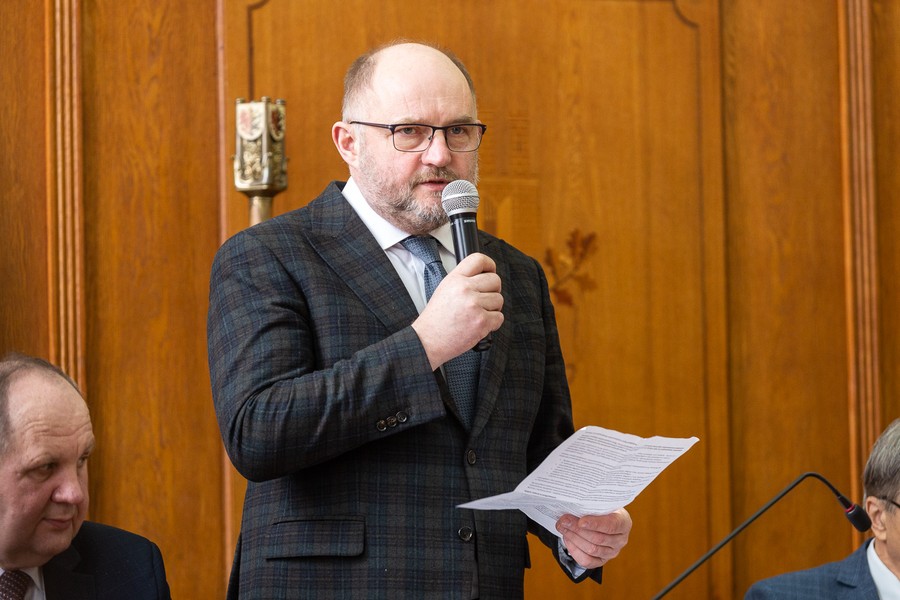 Podpisanie umów na modernizację infrastruktury drogowej, 31 marca 2023, fot. Szymon Zdziebło/tarantoga.pl dla UMWKP