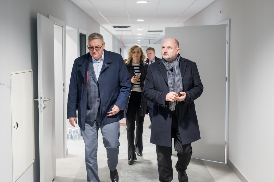 Budowa Zakładu Opiekuńczo-Leczniczego w Tucholi, fot. Tomasz Czachorowski/eventphoto.com.pl dla UMWKP