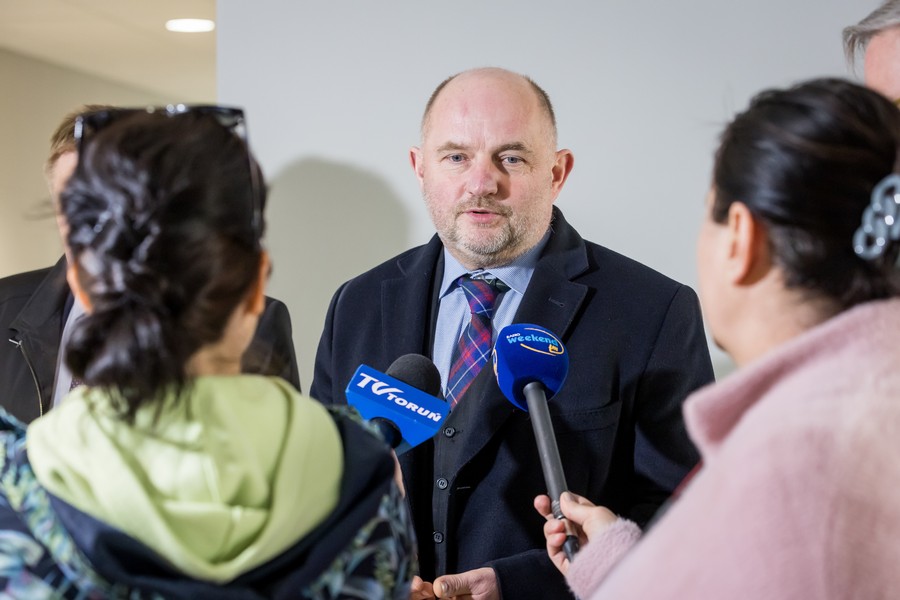 Budowa Zakładu Opiekuńczo-Leczniczego w Tucholi, fot. Tomasz Czachorowski/eventphoto.com.pl dla UMWKP