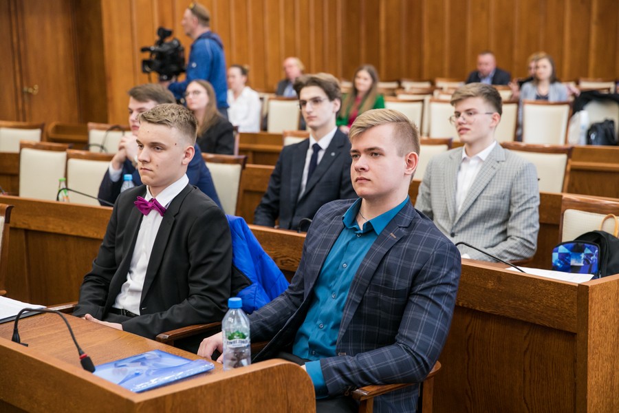 Finał Konkursu Wiedzy o Samorządzie Terytorialnym, fot. Andrzej Goiński