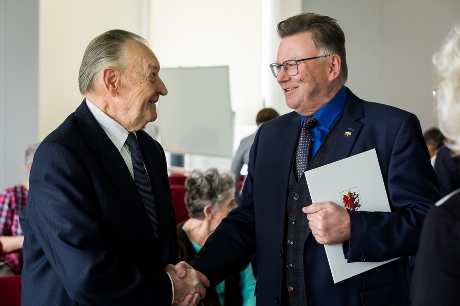 Unitas Durat dla Ryszarda Pukszto, fot. Tomasz Czachorowski dla UMWKP