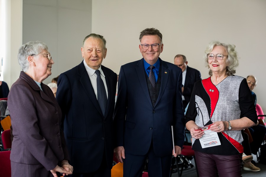 Unitas Durat dla Ryszarda Pukszto, fot. Tomasz Czachorowski dla UMWKP