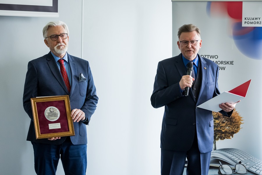 Unitas Durat dla Ryszarda Pukszto, fot. Tomasz Czachorowski dla UMWKP