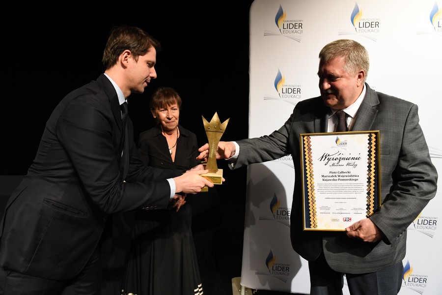 Gala Samorządowego Lidera Edukacji 2023, fot. UMWKP