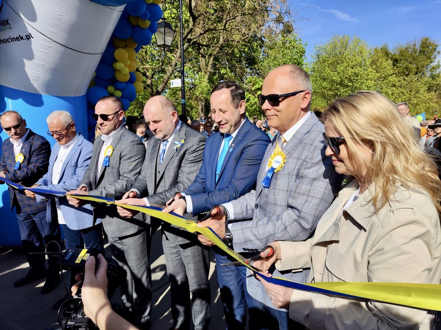 Otwarcie ciechocińskich tężni po modernizacji, fot. Andrzej Goiński/UMWKP