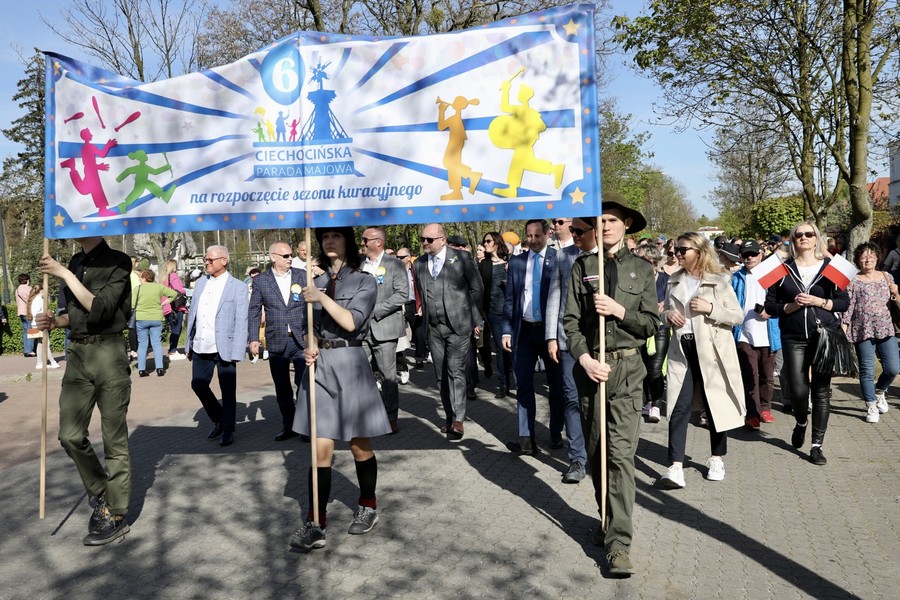 Otwarcie ciechocińskich tężni po modernizacji, fot. Andrzej Goiński/UMWKP