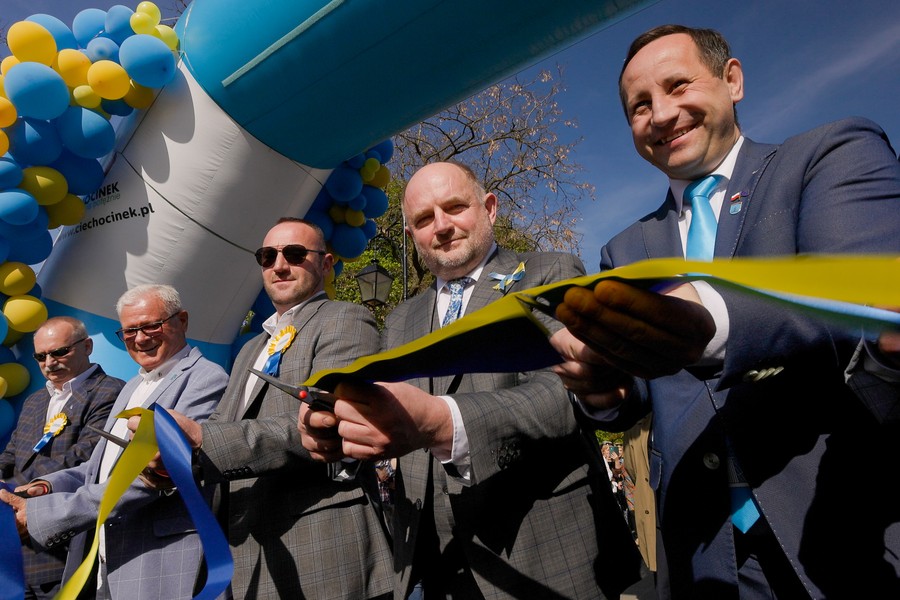 Otwarcie ciechocińskich tężni po modernizacji, fot. Andrzej Goiński/UMWKP