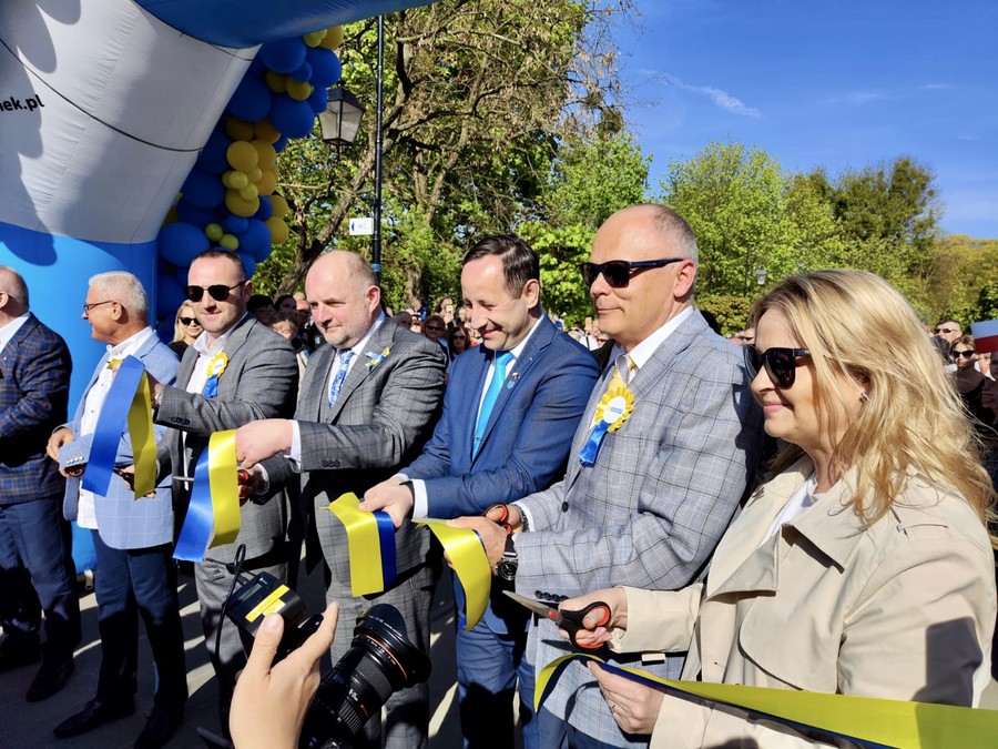 Otwarcie ciechocińskich tężni po modernizacji, fot. Andrzej Goiński/UMWKP