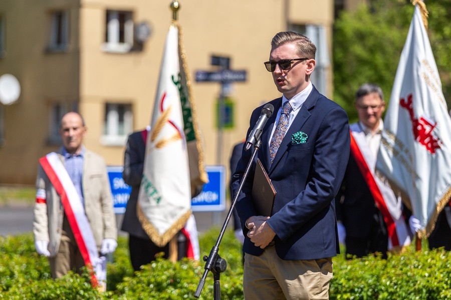 Inauguracja ogólnopolskich obchodów 42. rocznicy rejestracji NSZZ RI „Solidarność” w Toruniu, fot. Szymon Zdziebło/tarantoga.pl dla UMWKP