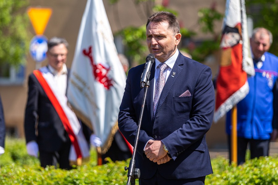 Inauguracja ogólnopolskich obchodów 42. rocznicy rejestracji NSZZ RI „Solidarność” w Toruniu, fot. Szymon Zdziebło/tarantoga.pl dla UMWKP
