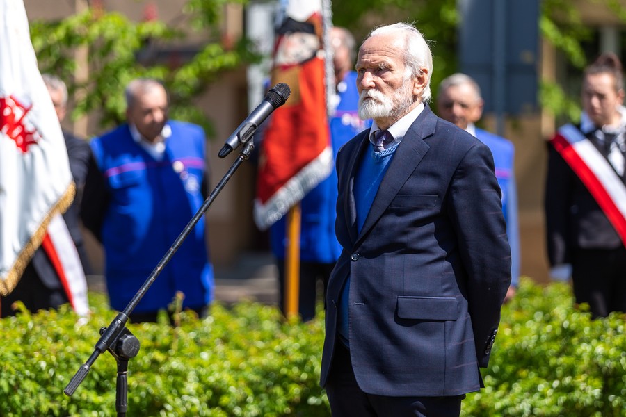 Inauguracja ogólnopolskich obchodów 42. rocznicy rejestracji NSZZ RI „Solidarność” w Toruniu, fot. Szymon Zdziebło/tarantoga.pl dla UMWKP