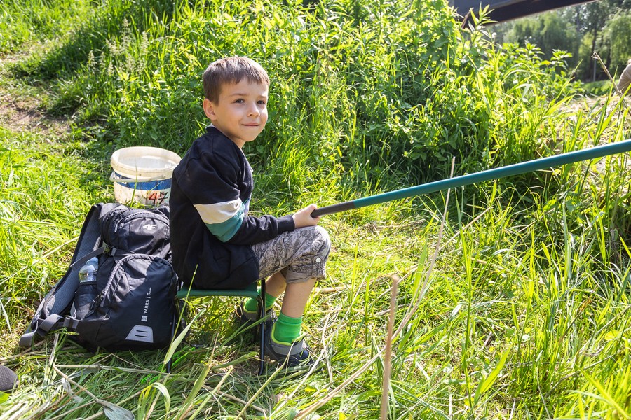 XIII Dziecięce Zawody Wędkarskie, fot. fot. Szymon Zdziebło dla UMWKP